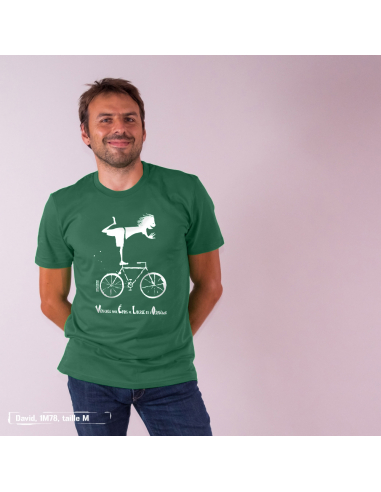 T-shirt coton bio ecoresponsable Vélo