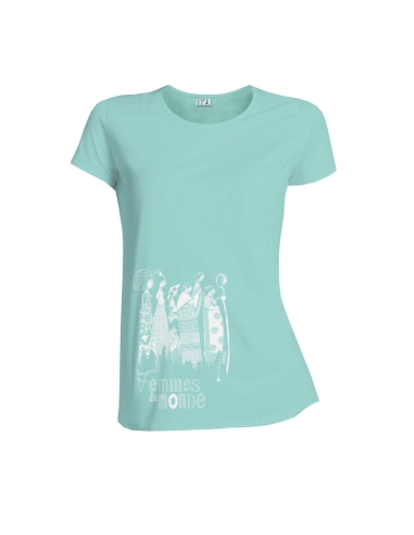 Vêtement coton biologique et équitable - t-shirt "Femmes du monde"