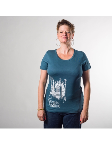 Vêtement coton biologique et équitable - t-shirt "Femmes du monde"