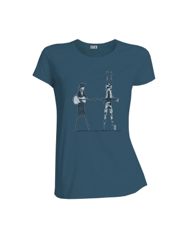 Fair und Bio T-Shirt NARA "Haut les mains"