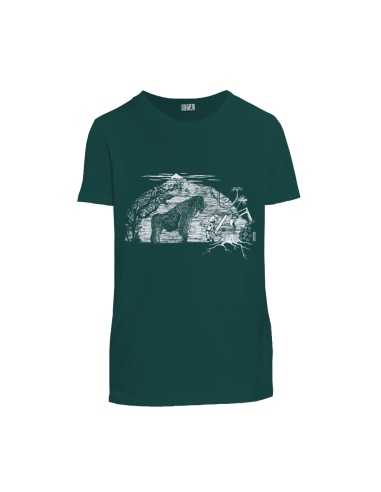 Organic and ethical T-shirt MANAUS "Gare au gorille"