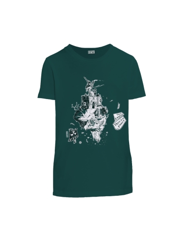 T shirt coton bio équitable MANAUS "Planet B"