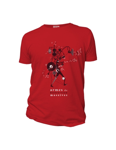 Organic and ethical T-Shirt DOUALA "Armes de Distraction Massive"