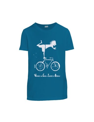 T shirt coton bio équitable MANAUS "Vélo"