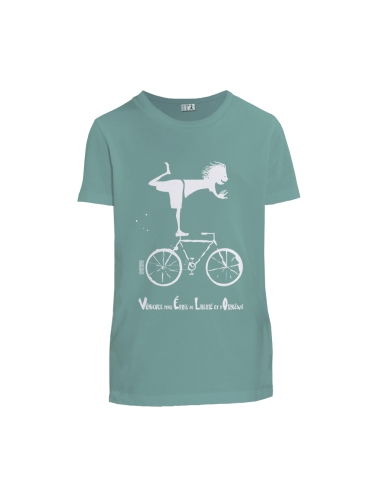 T shirt coton bio équitable MANAUS "Vélo"