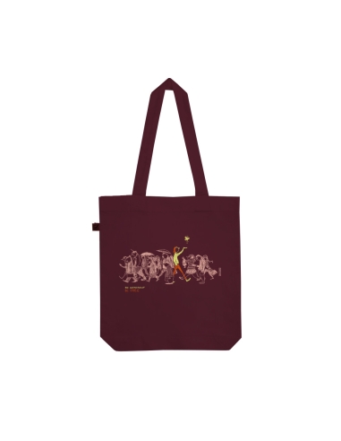 Organic & Fair-trade tote bag SAGY "Be different"