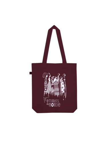 Organic & Fair-trade tote bag SAGY "Femmes du monde"