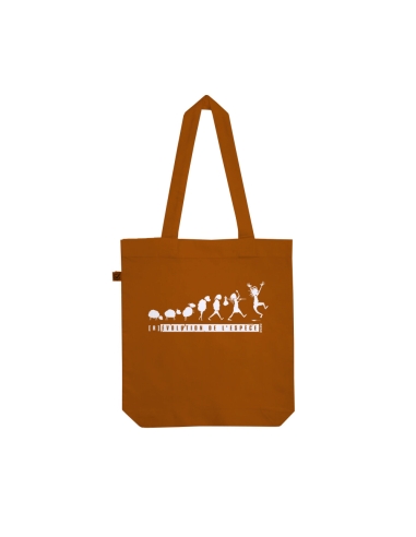 Fair und Bio tote bag SAGY "(R)évolution de l'espèce"