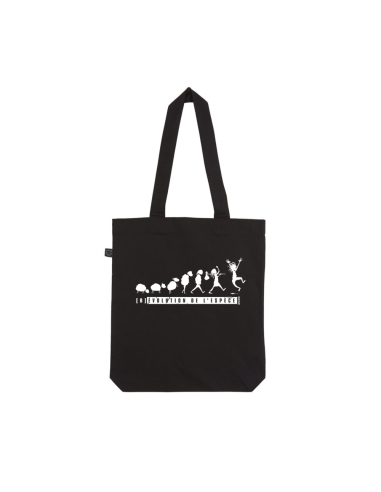 Fair und Bio tote bag SAGY "(R)évolution de l'espèce"