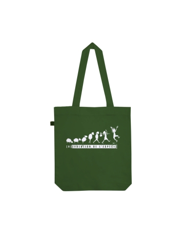 Fair und Bio tote bag SAGY "(R)évolution de l'espèce"