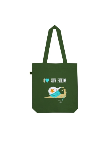 Organic & Fair-trade tote bag SAGY "Slow fashion"