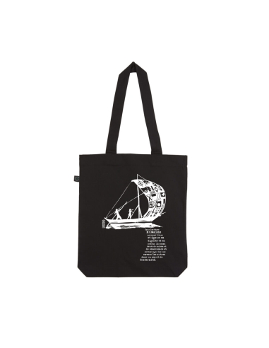 Fair und Bio tote bag SAGY "D'un seul souffle"