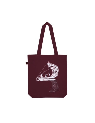 Fair und Bio tote bag SAGY "D'un seul souffle"