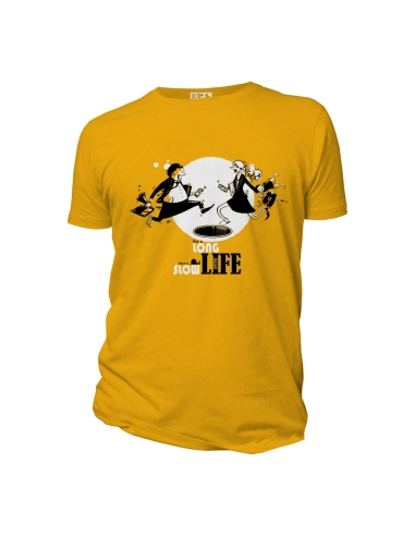 Organic and ethical T-Shirt DOUALA "Slow life"