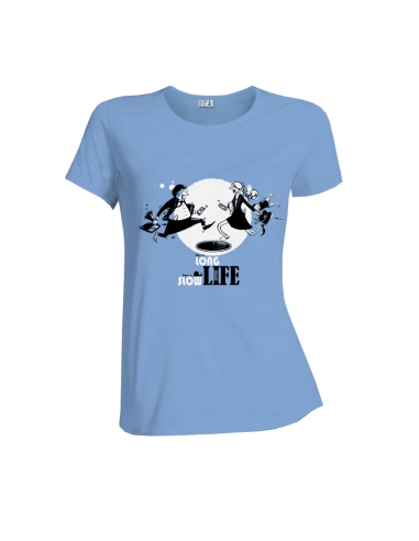 Fair und Bio T-Shirt NARA "Slow life"