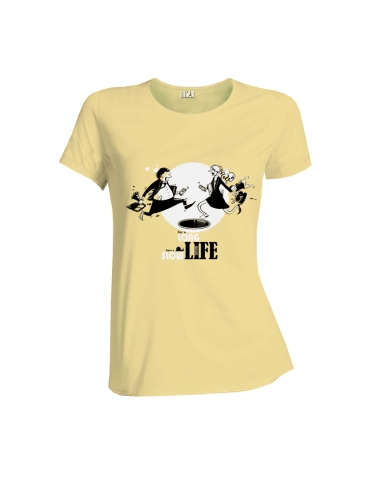 Fair und Bio T-Shirt NARA "Slow life"