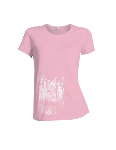 Vêtement coton biologique et équitable - t-shirt "Femmes du monde"