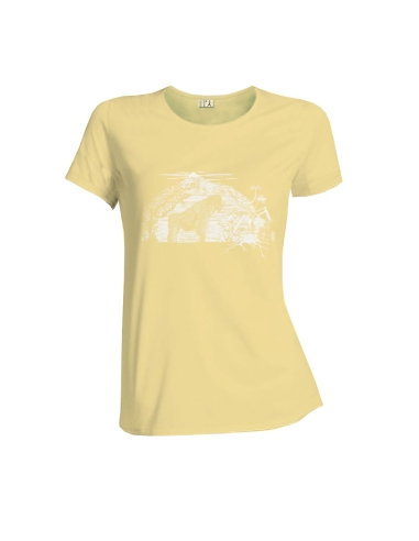 T-shirt coton bio éthique NARA "Gare au gorille"