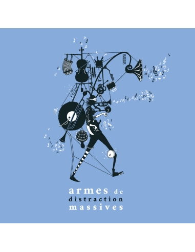 T-shirt écolo éthique "Armes de Distraction Massive"