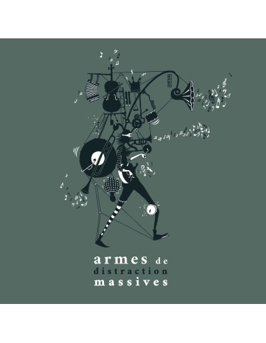 Organic and ethical T-Shirt DOUALA "Armes de Distraction Massive"