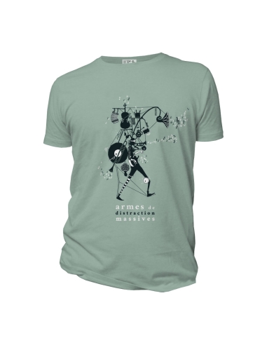 Organic and ethical T-Shirt DOUALA "Armes de Distraction Massive"