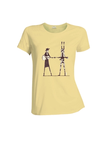 Fair und Bio T-Shirt NARA "Haut les mains"