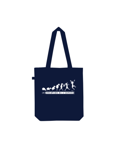 Fair und Bio tote bag SAGY "(R)évolution de l'espèce"