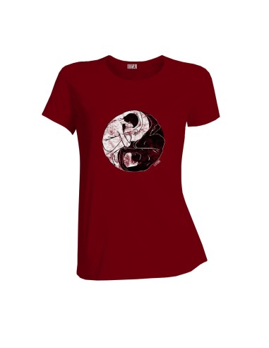 T shirt fair trade and organic NARA "Yin & Yang"