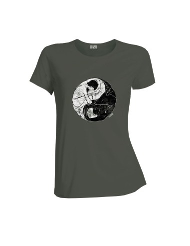 T shirt fair trade and organic NARA "Yin & Yang"