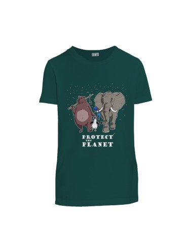 Bio und Fair gehandelte T Shirt MANAUS "Protect the planet"