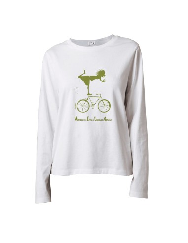 Organic & fairtrade Tee-shirt ABASAN "Vélo"