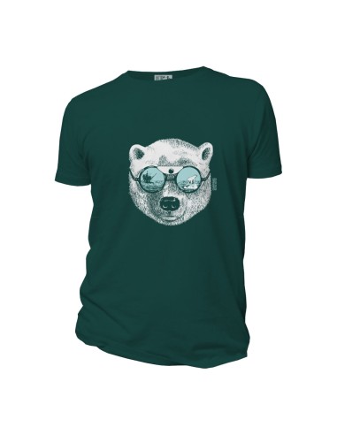 T-shirt coton bio équitable DOUALA "La peau de l'ours"