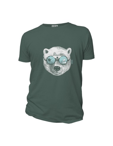 Organic und Fair T-Shirt DOUALA "La peau de l'ours"