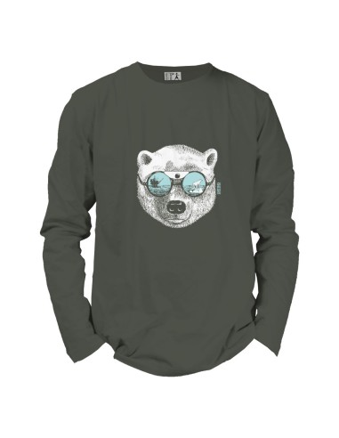 Organic and fair T-shirt BEITUN "La peau de l'ours"