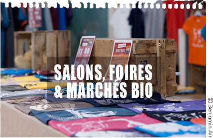 Tourver les produits Quat'rues sur les salons, foires & marchés bio